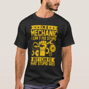 Car Mechanic Engineer Men Women Kids Auto Mechanic T-Shirt