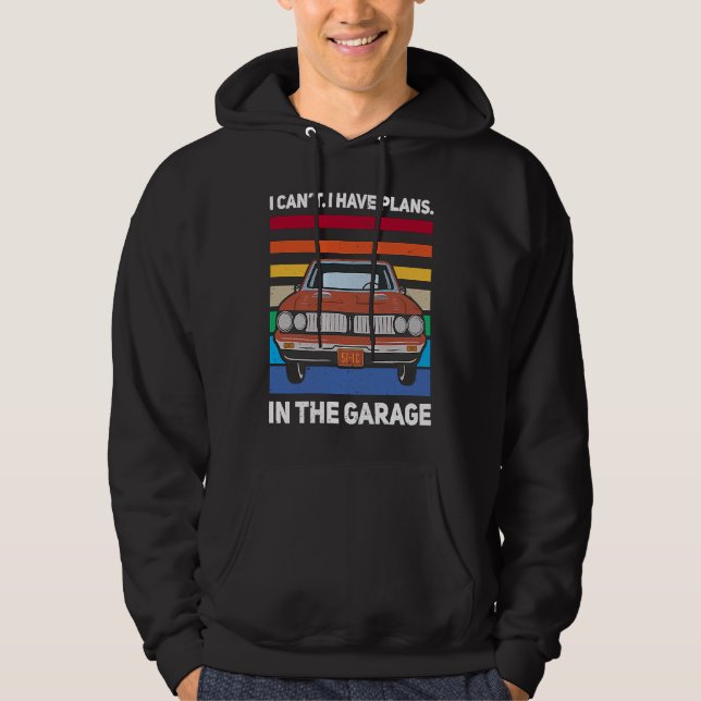 Car Mechanic Garage  Diesel  & Car Mechanic Hoodie (Front)