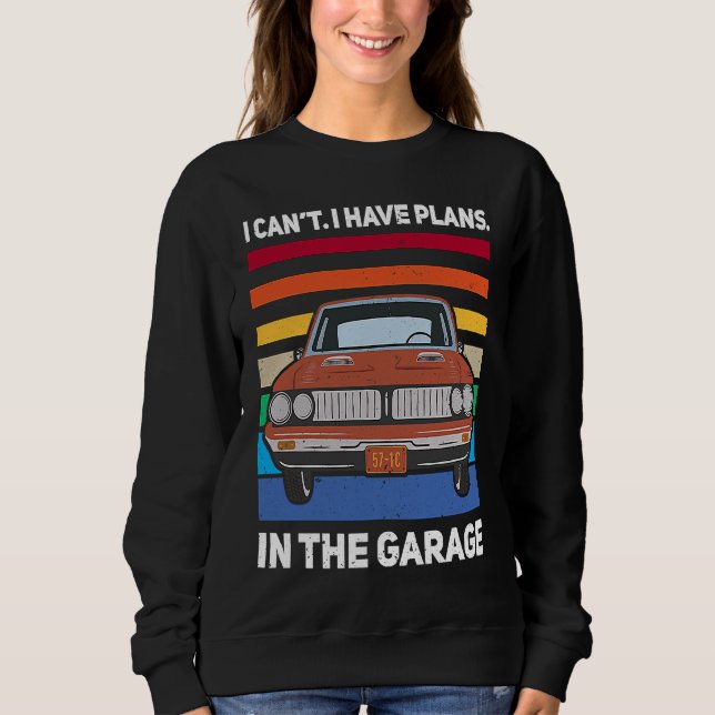 Car Mechanic Garage  Diesel  & Car Mechanic Sweatshirt (Front)