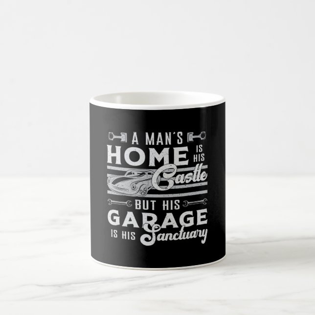Car Mechanic Mechanics Engine Funny Gift Idea Coffee Mug (Center)
