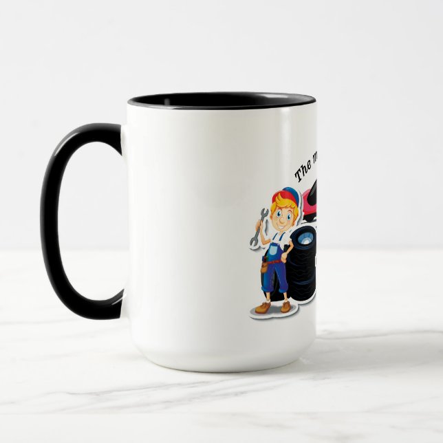 Car Mechanic Mug (Left)