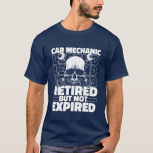 Car Mechanic Retired girl T-Shirt