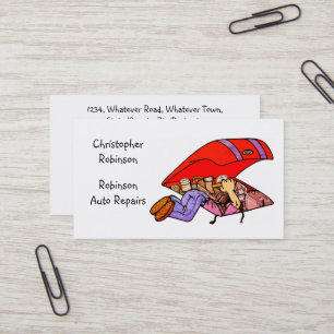 Car Mechanics  Business Card