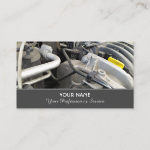 Car motor tuning experts and racing professionals business card