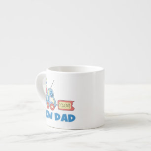 Car New Dad It's a Boy Gifts Espresso Cup