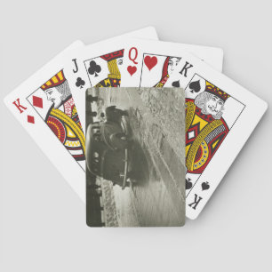 Car on the Road Playing Cards