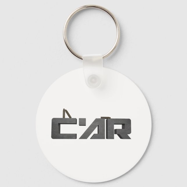 CAR Porte Clés Key Ring (Front)