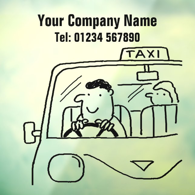Car Private Hire or Taxi Company (Sheet 3)
