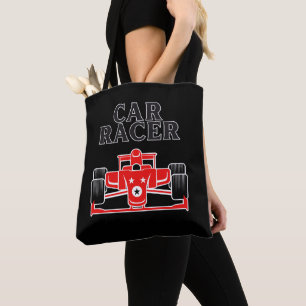 Car Racer Tote Bag