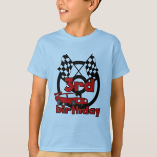 Car Racing 3rd Birthday Tshirts and Gifts