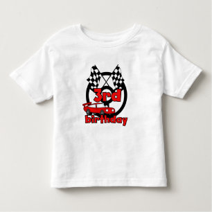 Car Racing 3rd Birthday Tshirts and Gifts
