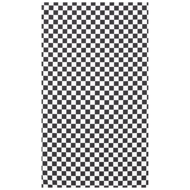 Car Racing / Chess Pattern + your backgr. & ideas Tablecloth (Front)