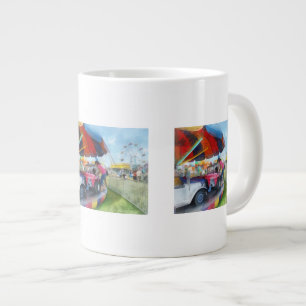 Car Ride at the Fair Large Coffee Mug
