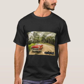 Car, rider t shirt