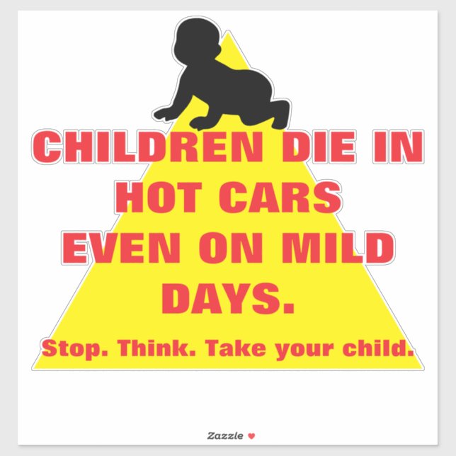 Car Safety Window Sticker Children Safety (Sheet)