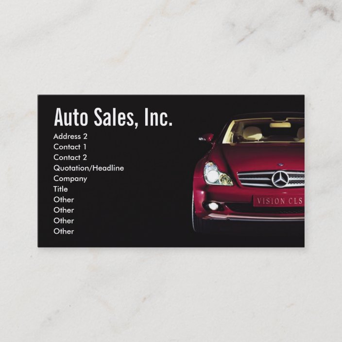 car-sales-business-cards-zazzle-au