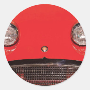 Car - Say Cheese! Classic Round Sticker