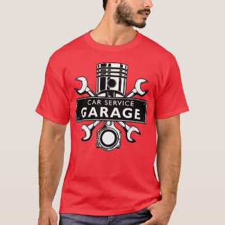 CAR SERVICE GARAGE funny T-Shirt