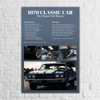 Car Show Display Poster