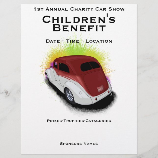 Car Show Flyer (Front)