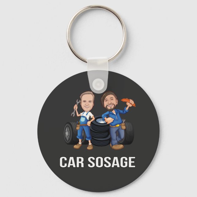 car sos age 2 key ring (Front)