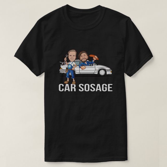 Car sosage car sos age 1e1 fs T-Shirt (Design Front)