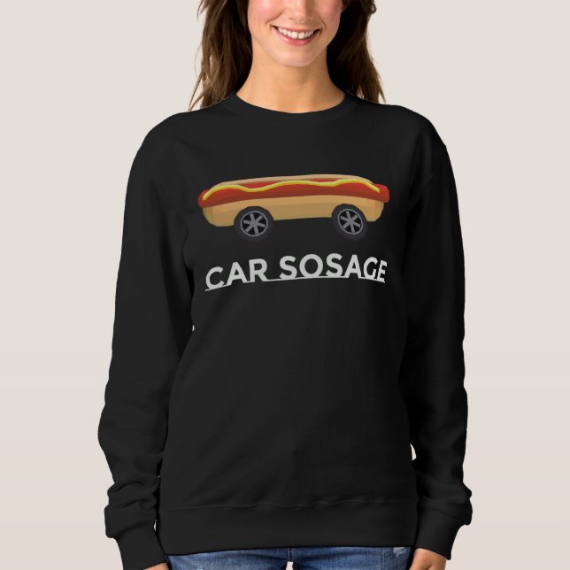 Car Sosage Low Poly Sweatshirt (Front)