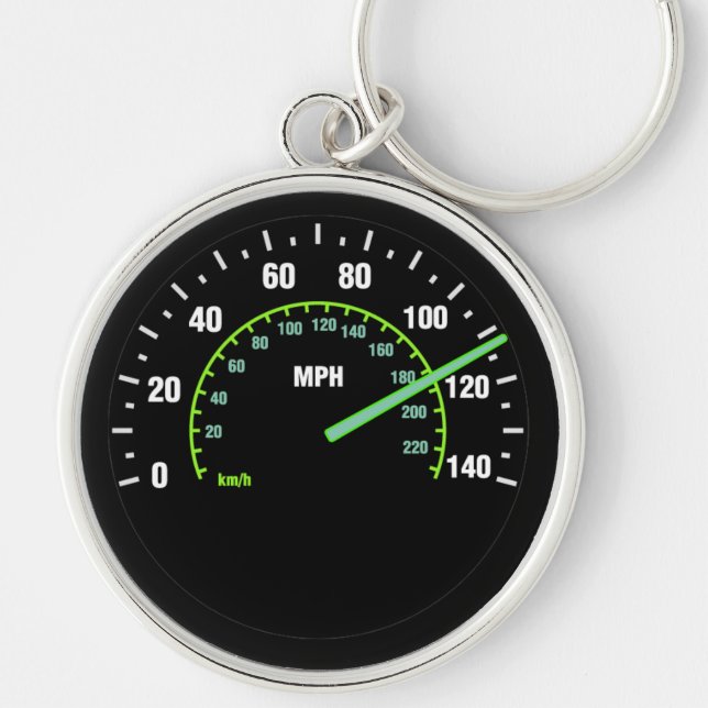 Car Speed Metre Keychain (Front)