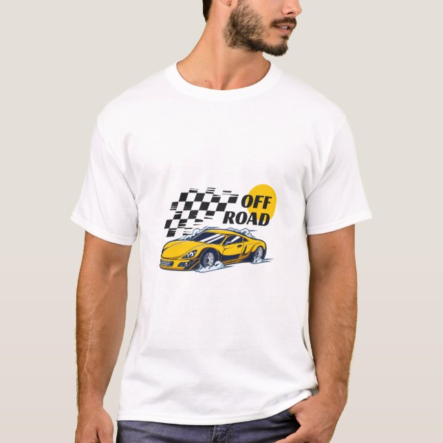 Car Speed Mode T-Shirt (Front)