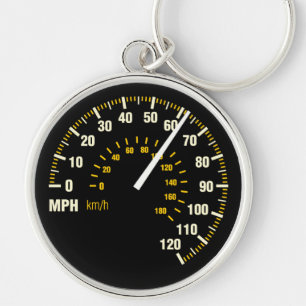 Car Speedometer Keychain