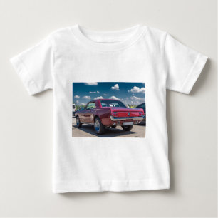 Car Sports Mustang Red Muscle Motor Gears Metal Baby T-Shirt