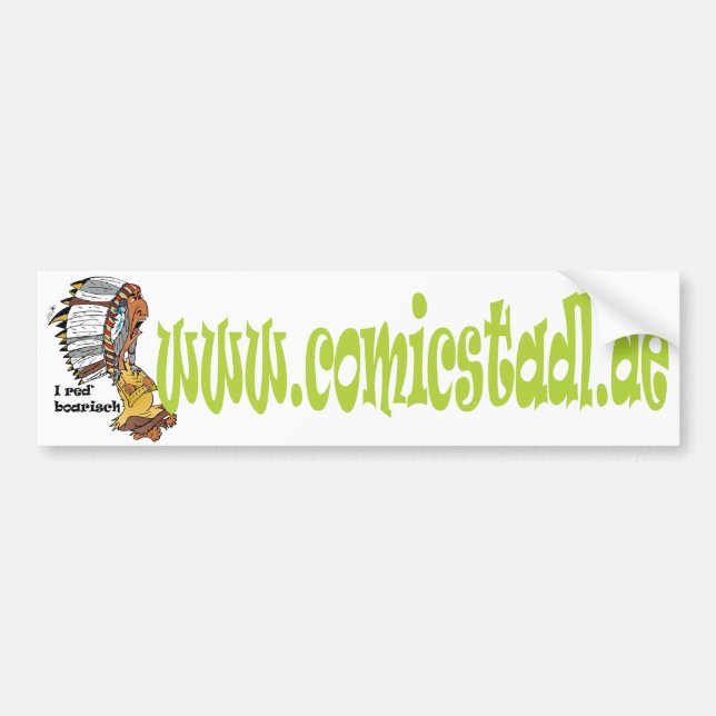 Car sticker Indian chief (Front)