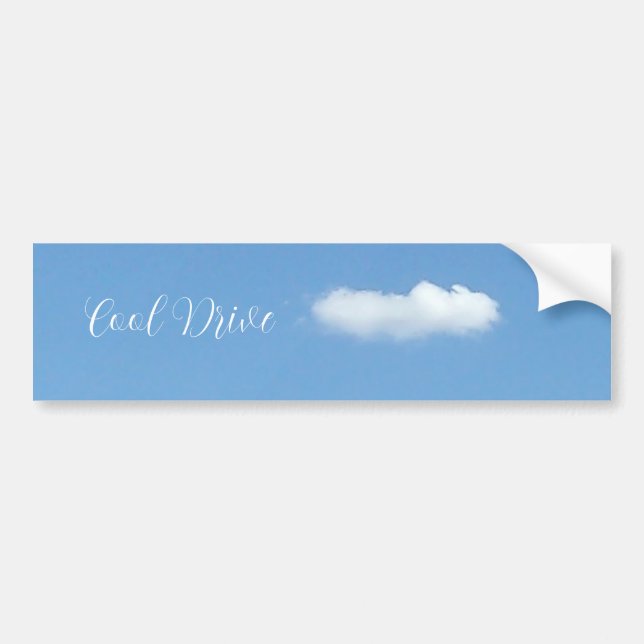 CAR STICKER LABEL COOL DRIVE DESIGN STYLE  (Front)