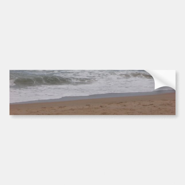 CAR STICKER LABEL SEASIDE DESIGN STYLE  (Front)