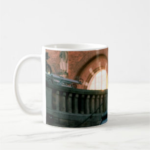 Car street old vintage style road coffee mug