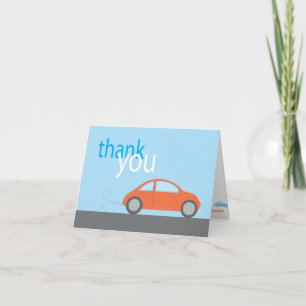 car thank you card