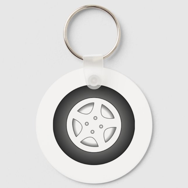 Car Tire Key Ring (Front)