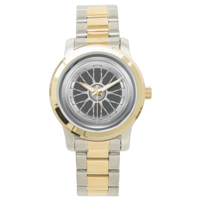 Car Tire Steel Wheel Watch (Front)