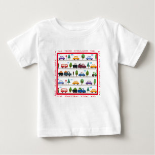Car, Truck, Ambulance, Taxi Baby Toddler T-Shirt