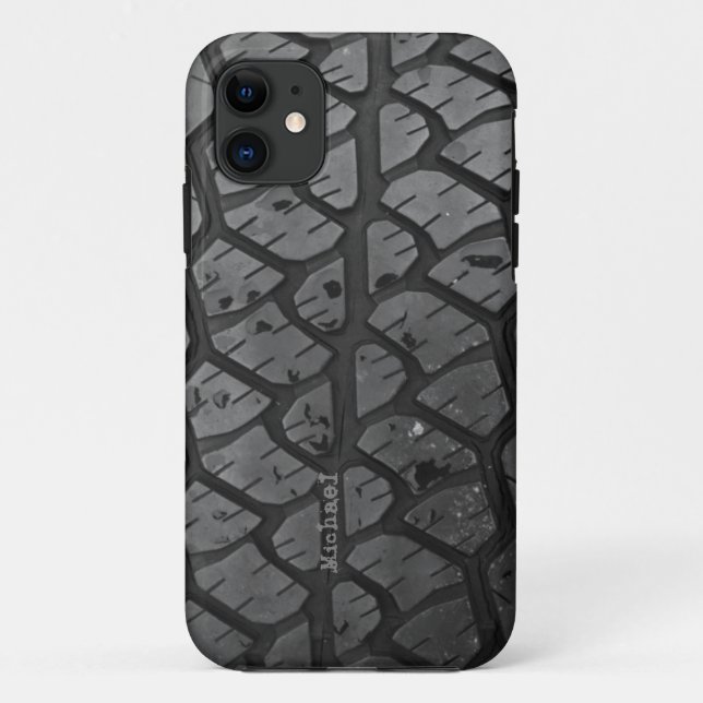 Car Truck Tire Case-Mate iPhone Case (Back)