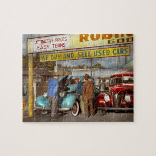 Car - Used - The sales pitch 1939 Jigsaw Puzzle