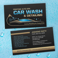 Car Wash and Detailing Professional Sleek
