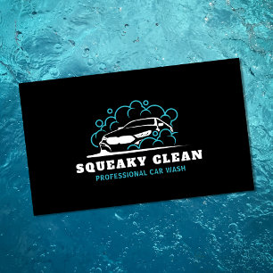 Car Wash Auto Detail Service Business Card