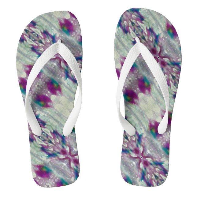 Car Wash Colours Thongs (Footbed)