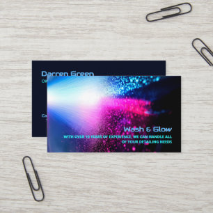 Car Wash Detailer Business Card