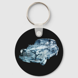 car wash double exposure key ring