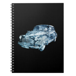 car wash double exposure notebook