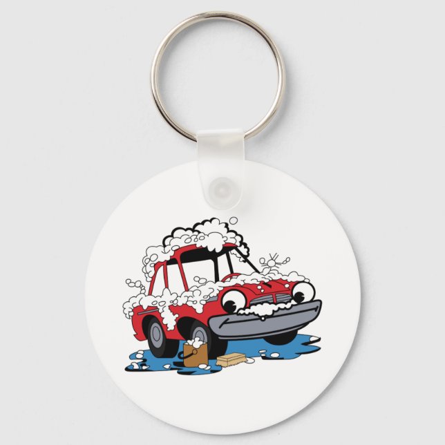 Car Wash Key Ring (Front)