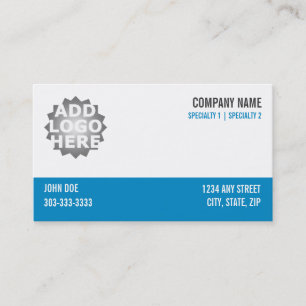 Car wash loyalty business card