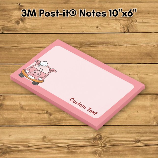 Car Wash Pig Post-it Notes (Creator Uploaded)